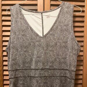 Jockey Out & About Dress in Black & White (hidden‎ ZIP pockets!)